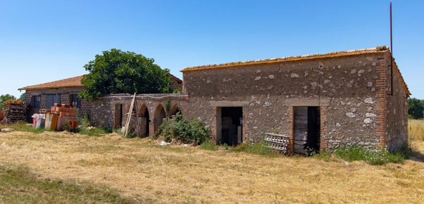 ANTICO PODERE IN PIETRA CON TERRENO DI 2,7 ETTARI