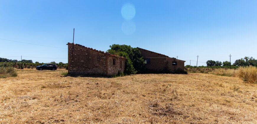 ANTICO PODERE IN PIETRA CON TERRENO DI 2,7 ETTARI