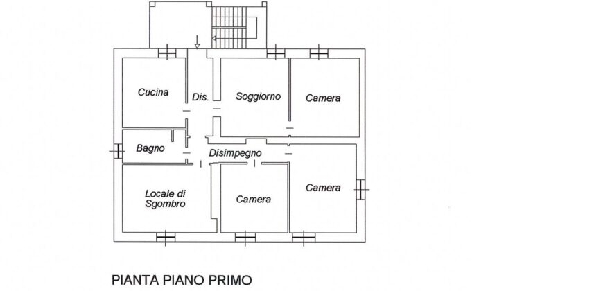 PANORAMICISSIMA CASA SINGOLA CON TERRENO DI 5 ETTARI – Rif. 8lug