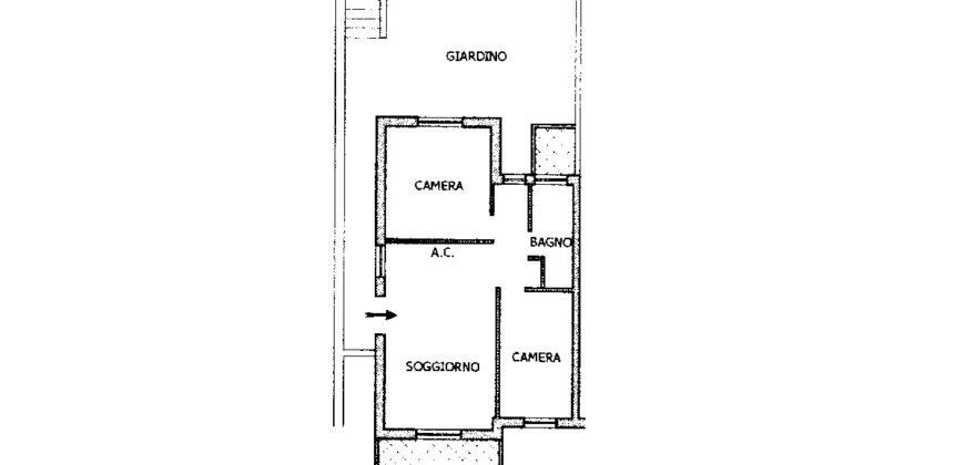 PANORAMICO VILLINO CON TERRAZZA, GIARDINO E GARAGE – Rif. 3alv