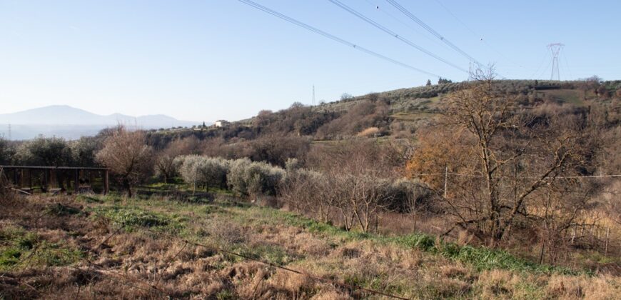 PANORAMICISSIMA CASA SINGOLA CON TERRENO